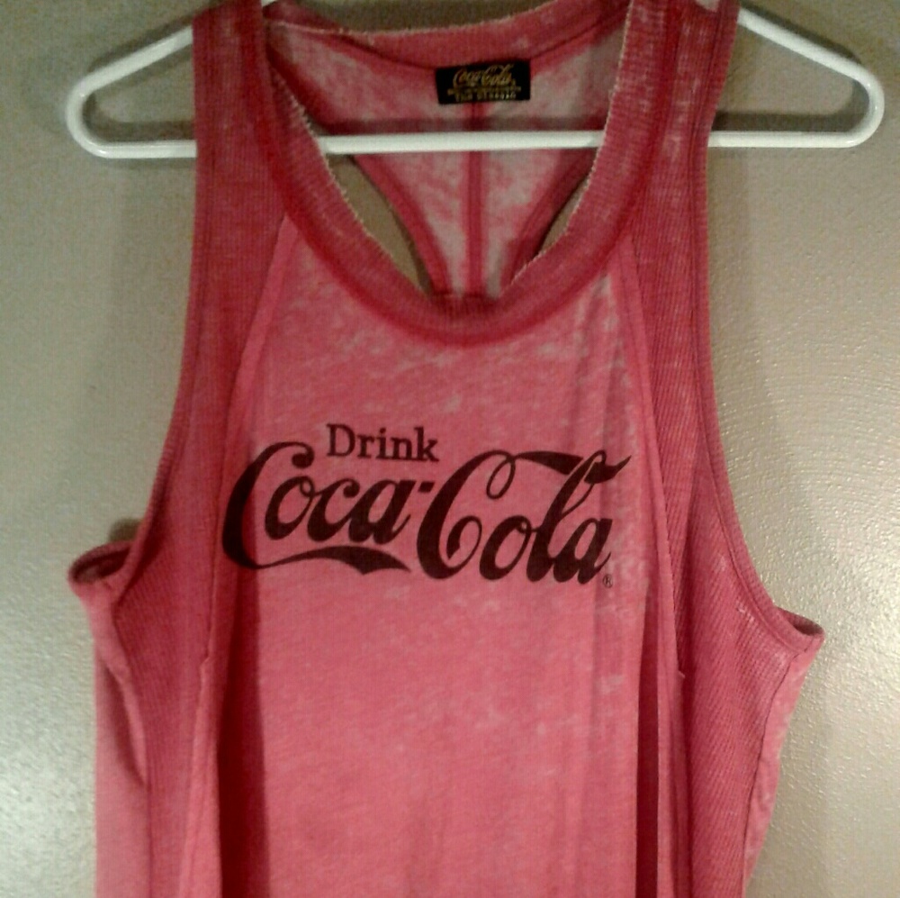 Official Coca Cola Razorback Tanktop
